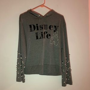 Disney Life Hood Pullover with Pearls